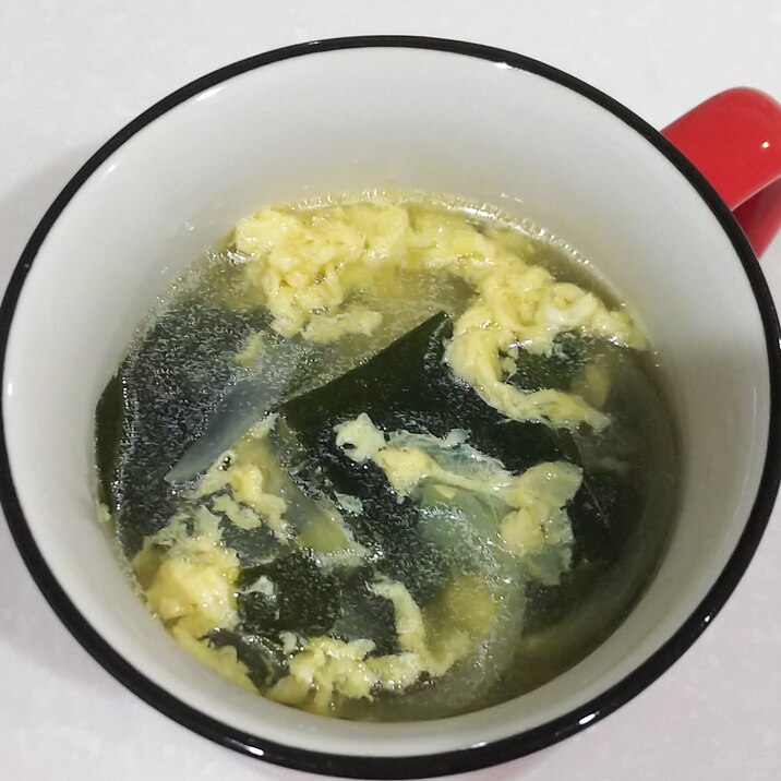 玉ねぎとわかめのかき玉スープ レシピ 作り方 By Ichi5 楽天レシピ